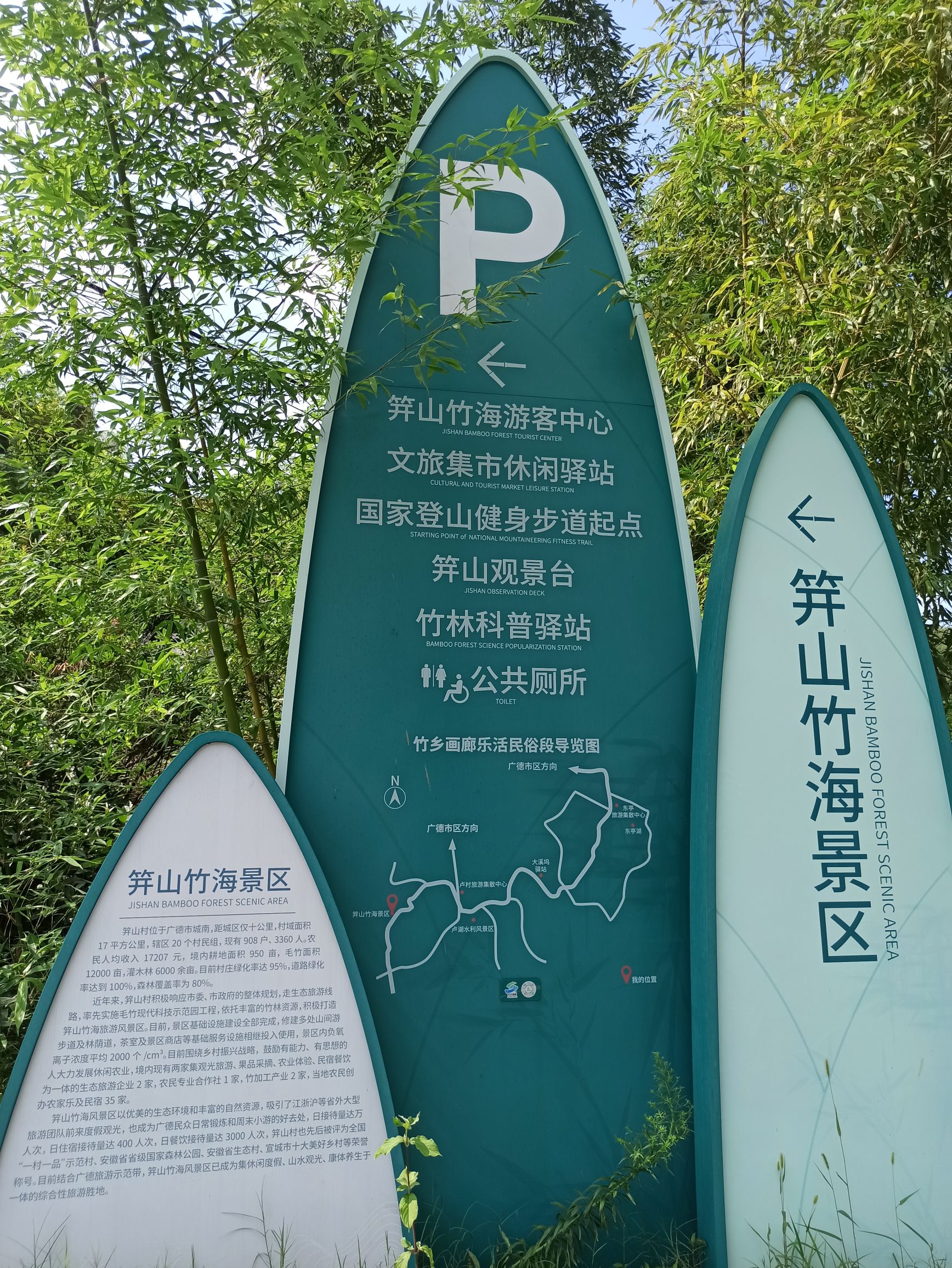 笄山竹海景点图片