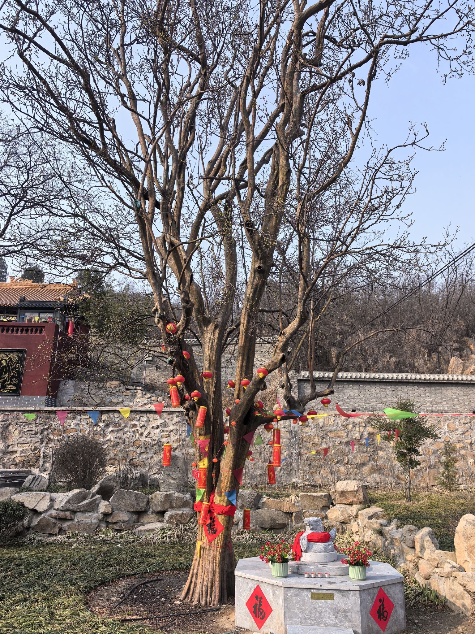 武安市石洞乡史二庄圣水寺实景照片