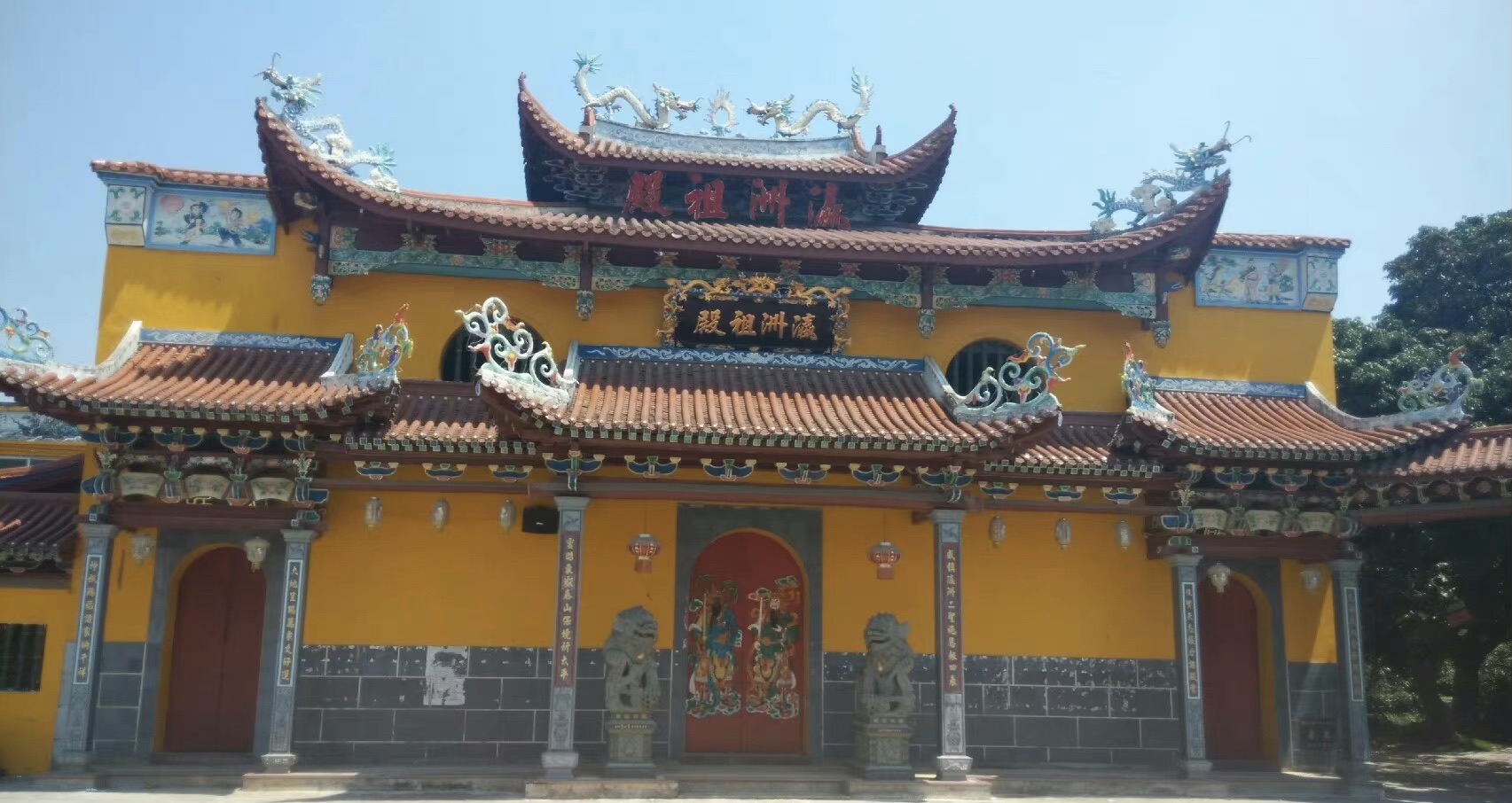 洲头瀛洲泰山祖殿实景照片