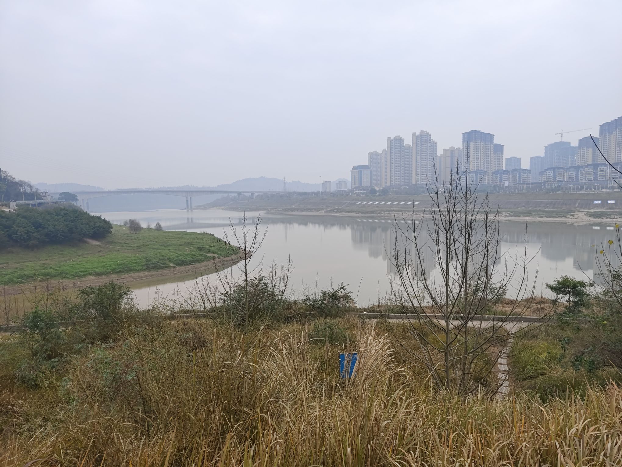 渠县流江河湿地公园旅行图片 1
