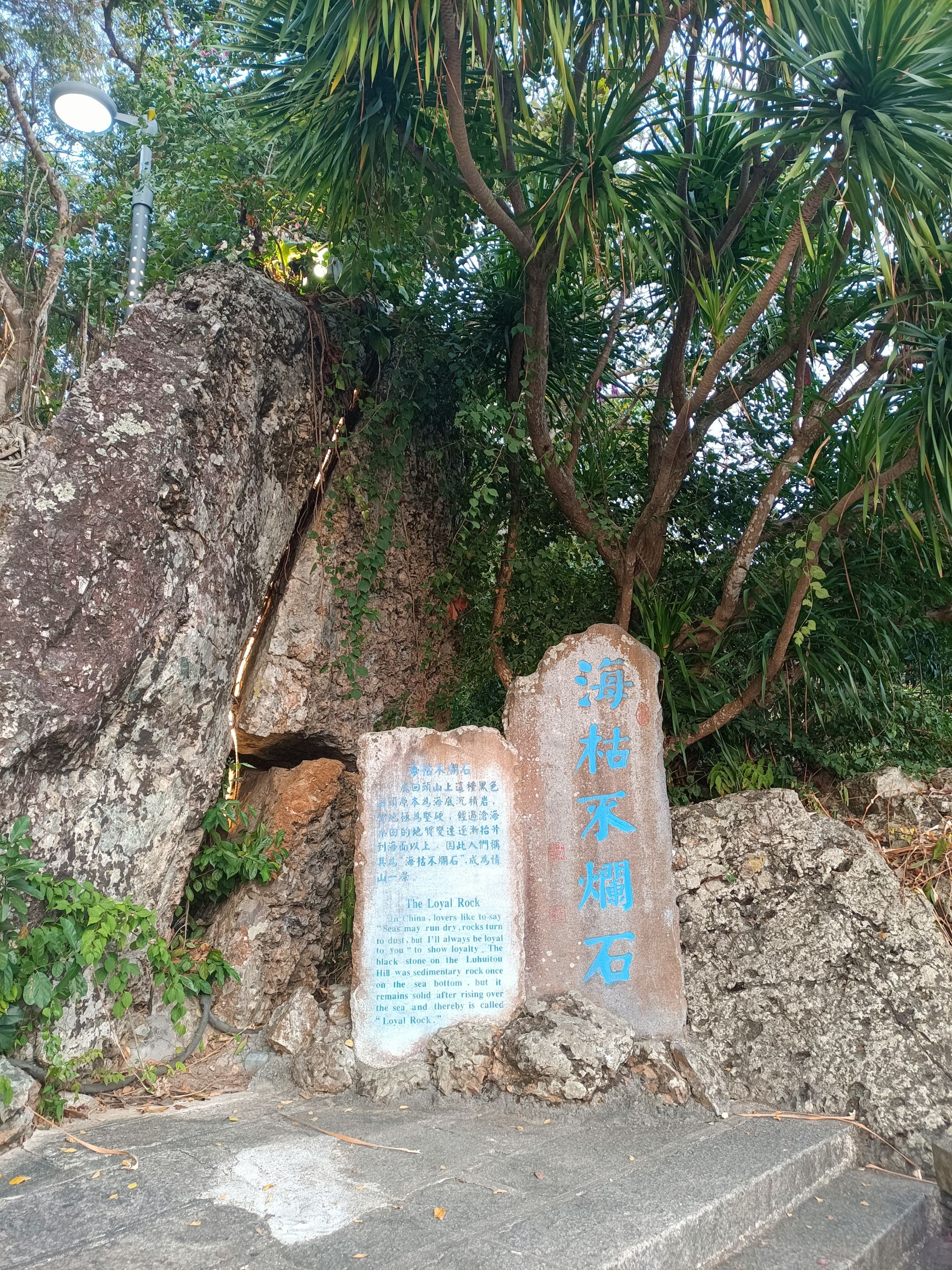 海枯不烂石