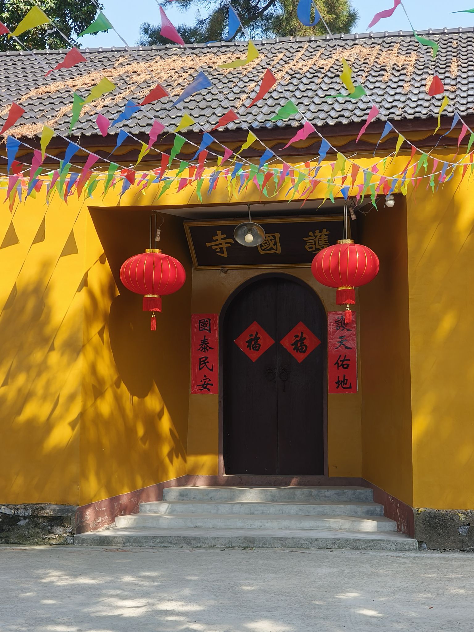 铜陵护国寺实景照片