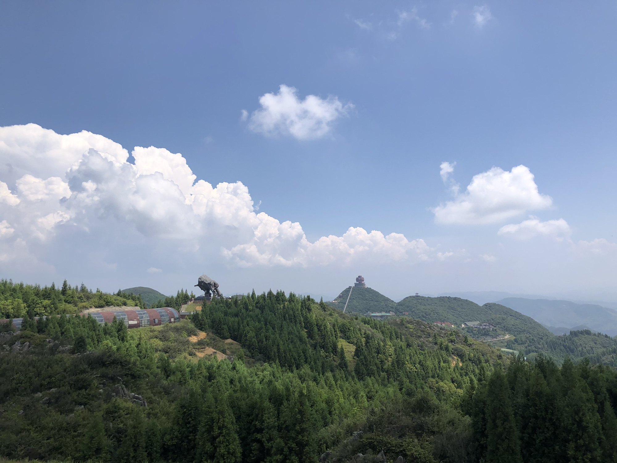 梅花山索道旅游景区旅行图片 1