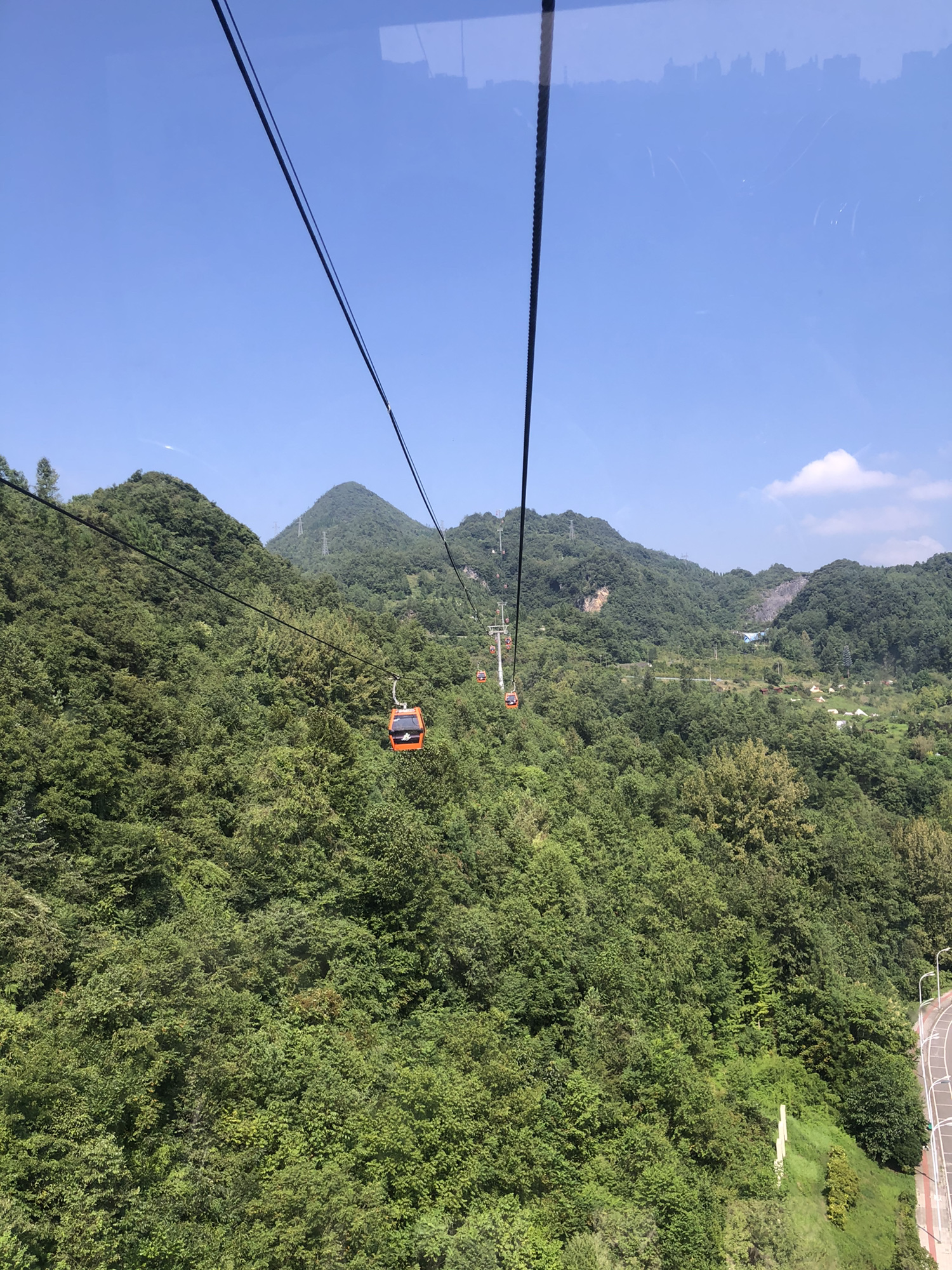 梅花山索道旅游景区旅行图片 2