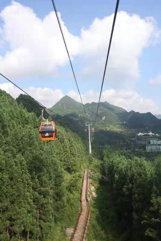 梅花山索道旅游景区旅行图片 3