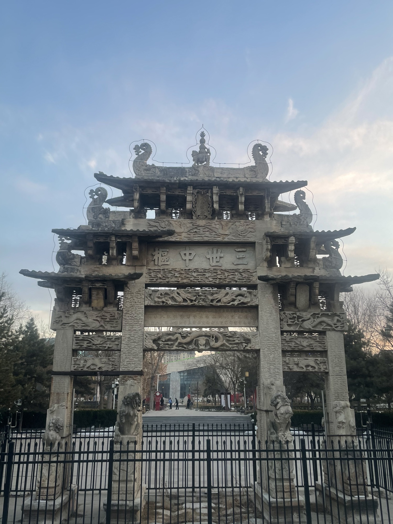 灵寿石牌坊旅行图片 2