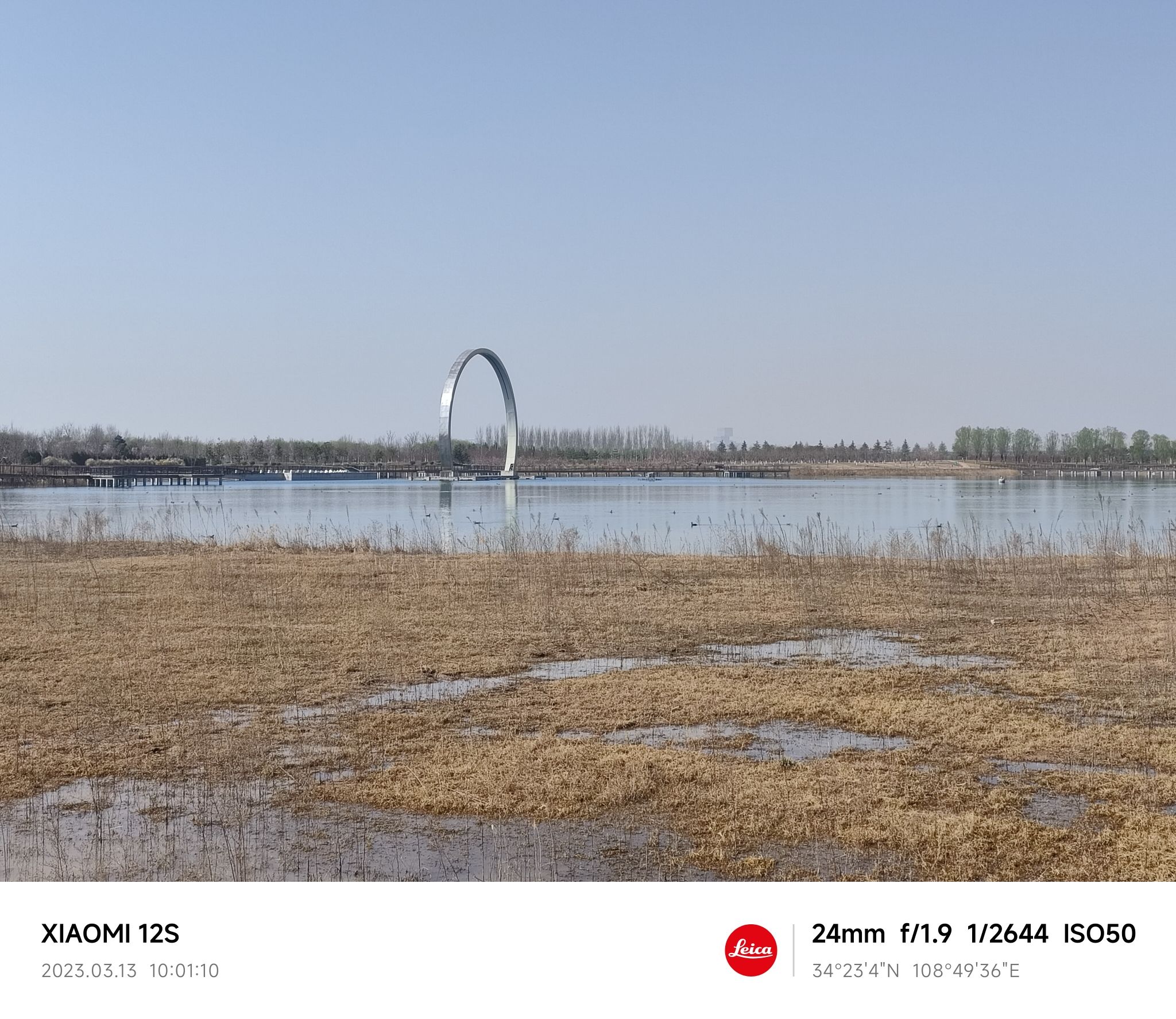秦汉渭河湖泊湿地生态公园