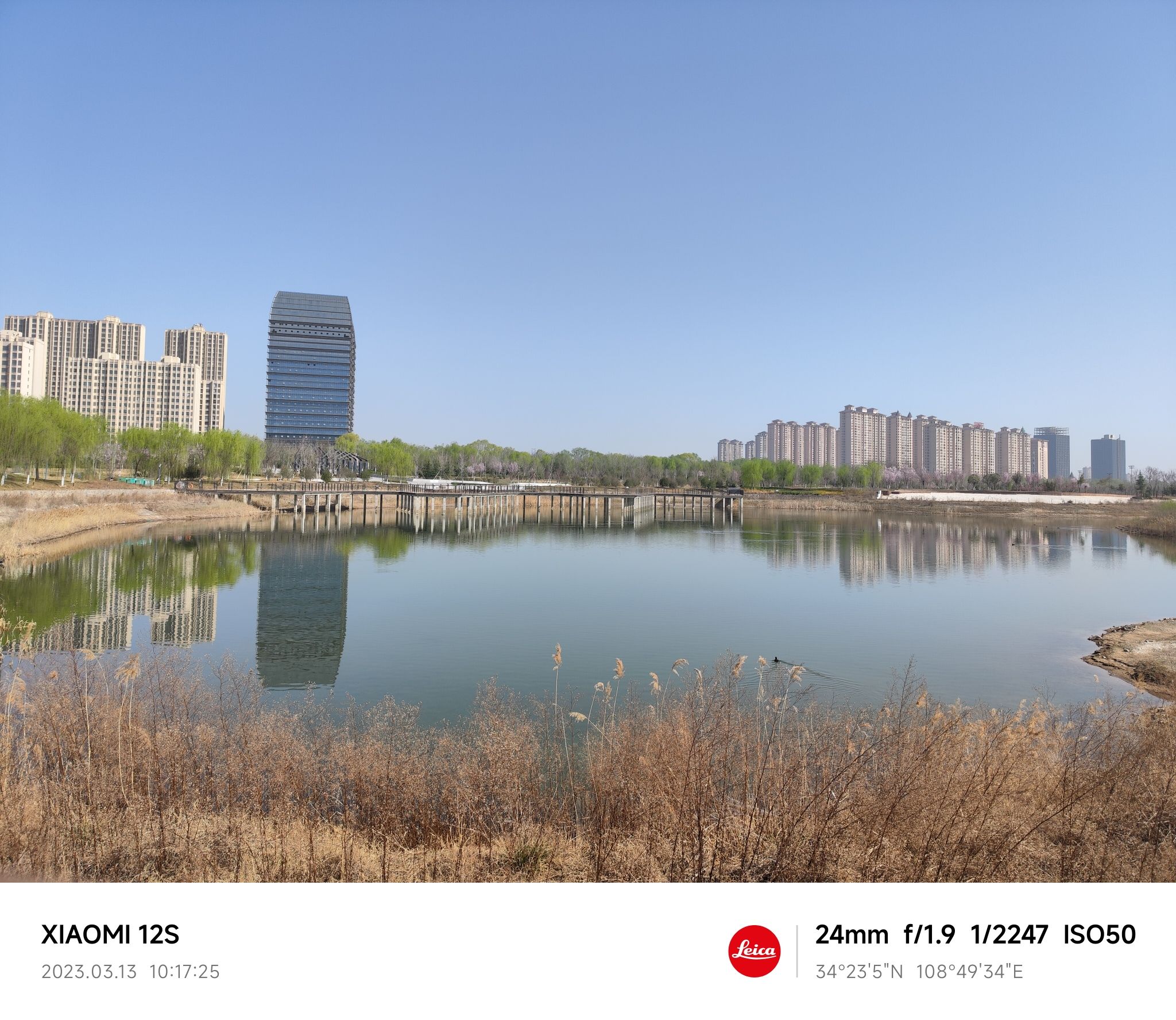秦汉渭河湖泊湿地生态公园