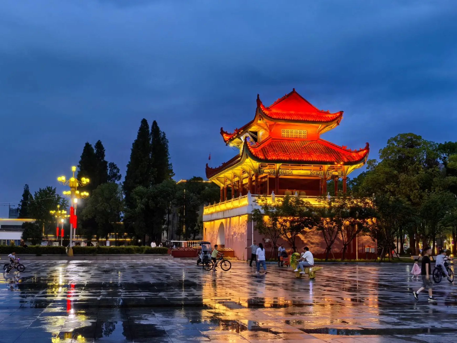 息县政府广场旅行图片 2