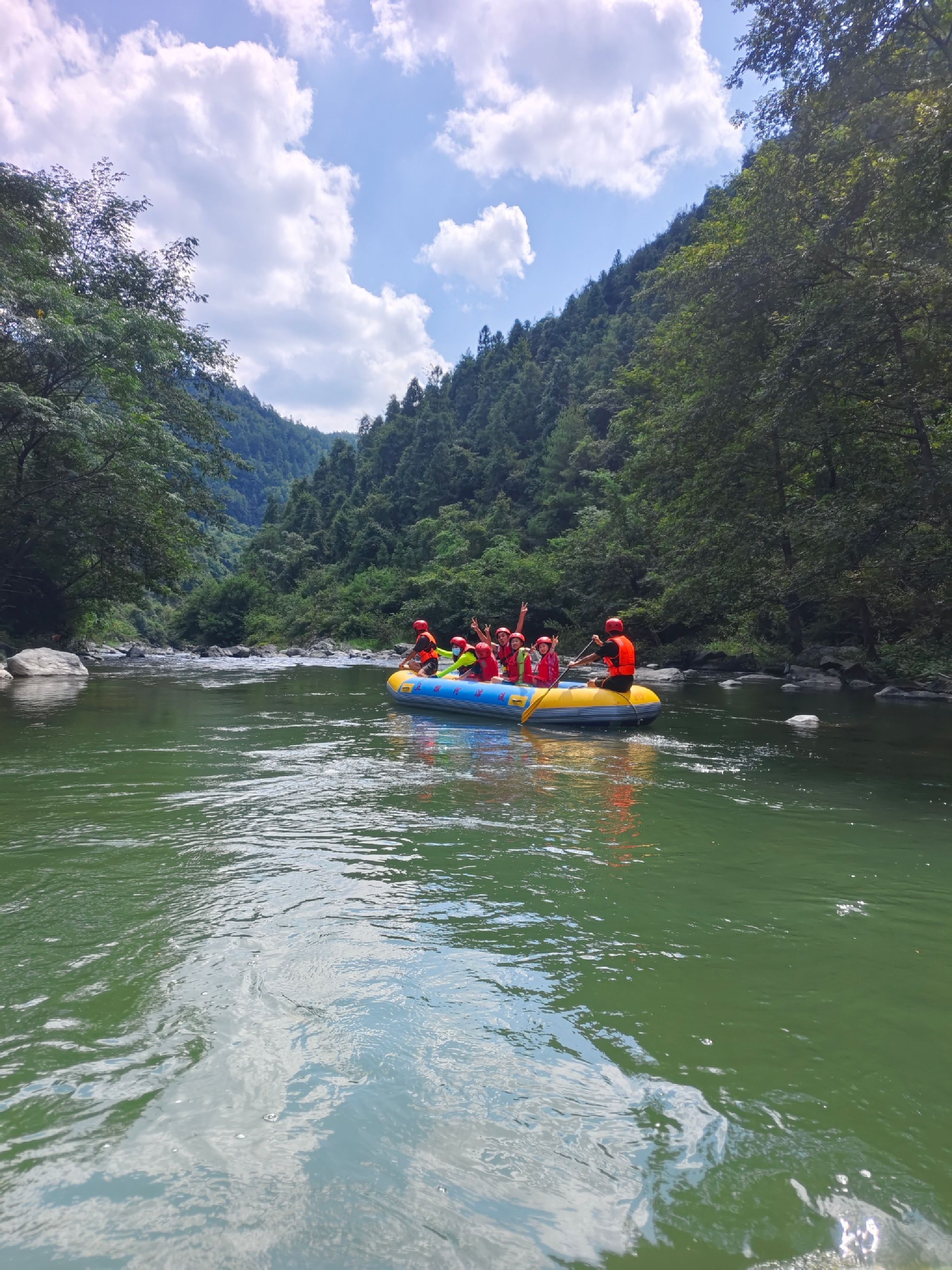五排河漂流风景区旅行图片 1