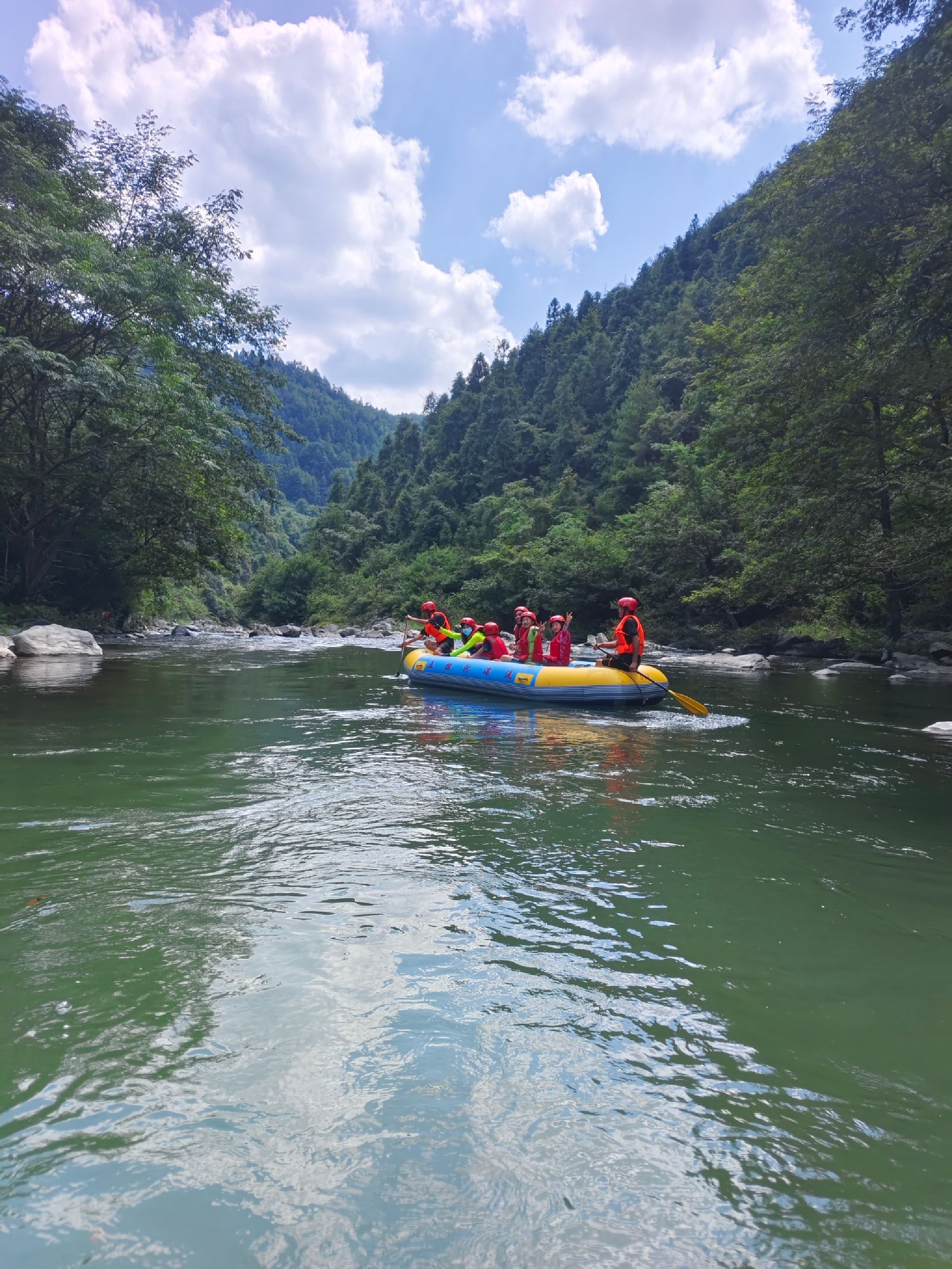 五排河漂流风景区旅行图片 1