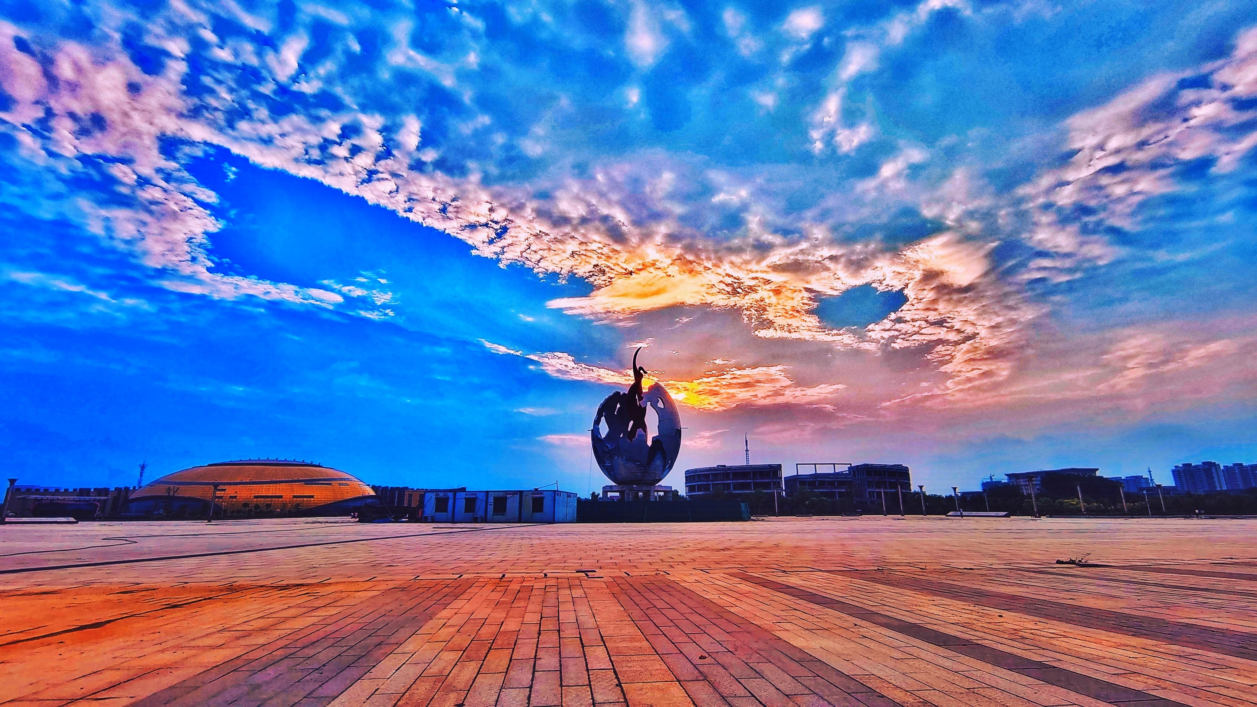 创世文化广场 - 迟营镇便民圈栖邻生活圈风景名胜服务点实景照片