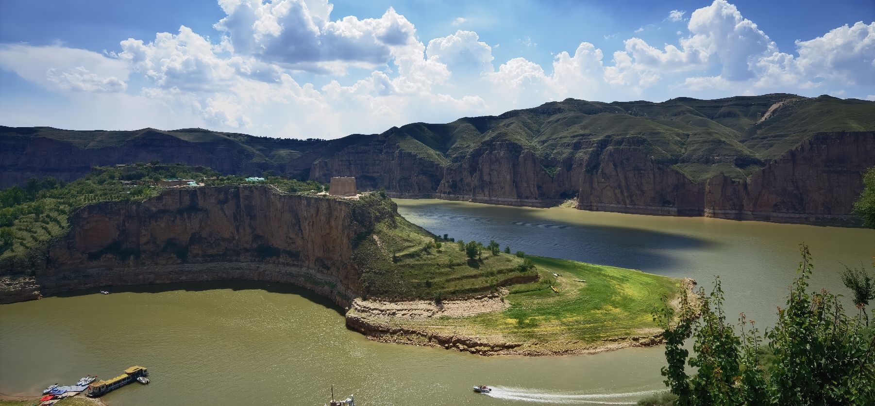 老牛湾黄河大峡谷旅游景区旅行图片