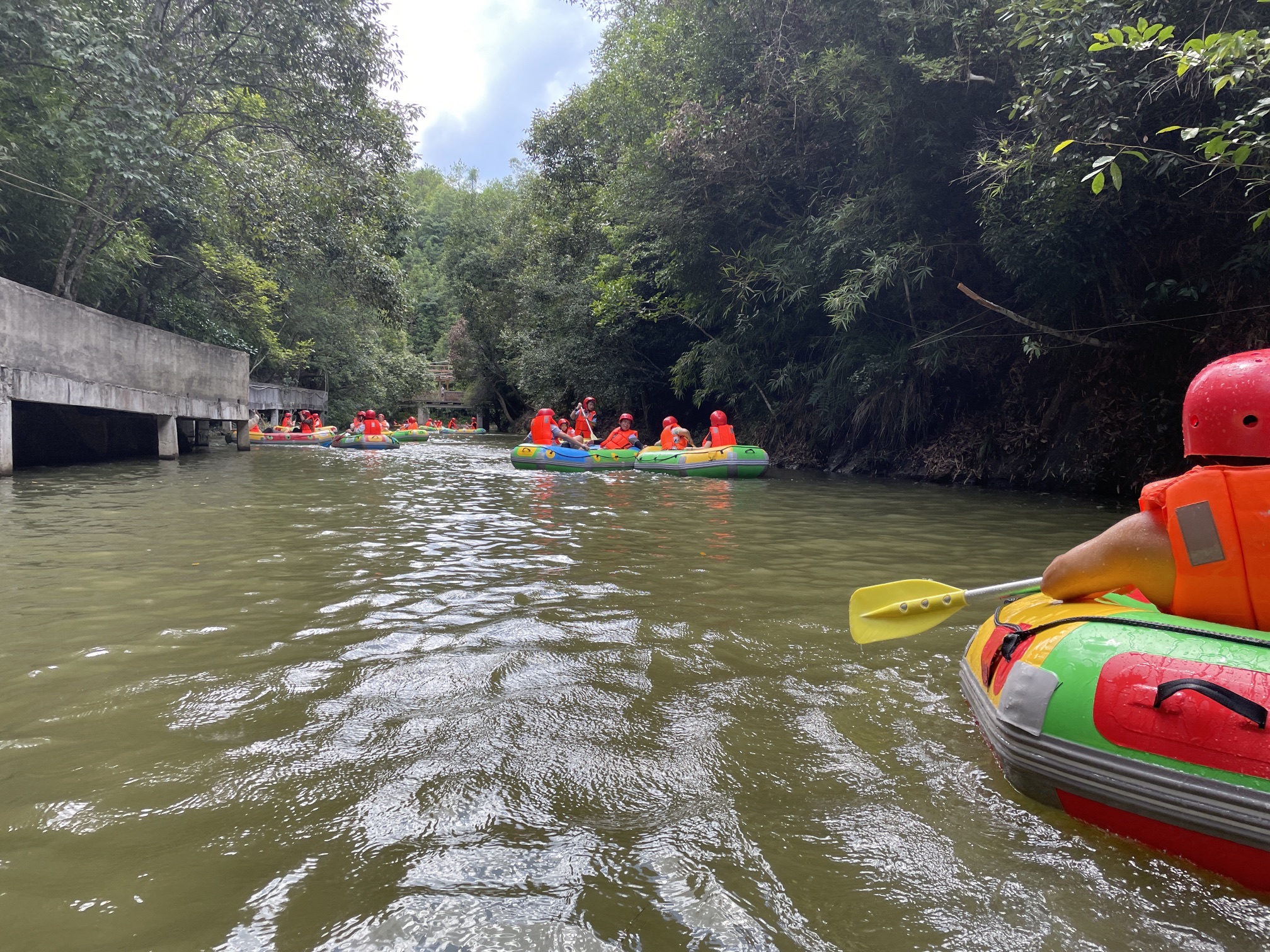 长洛谷漂流旅行图片 2