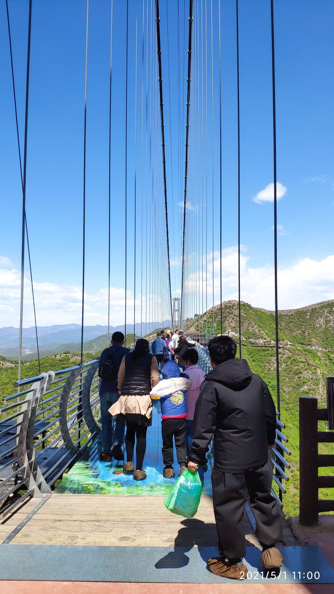 蓟州区玻璃栈道旅行图片 2