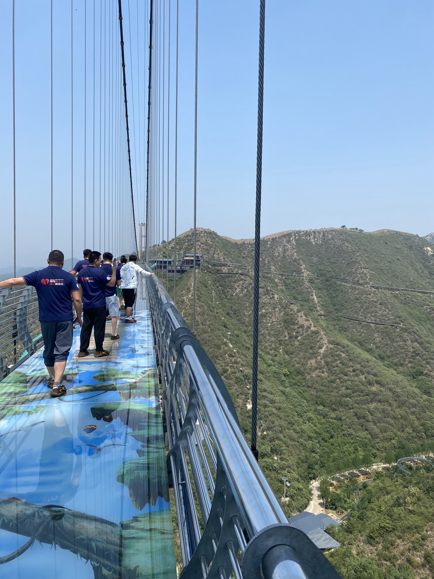 蓟州区玻璃栈道旅行图片 3