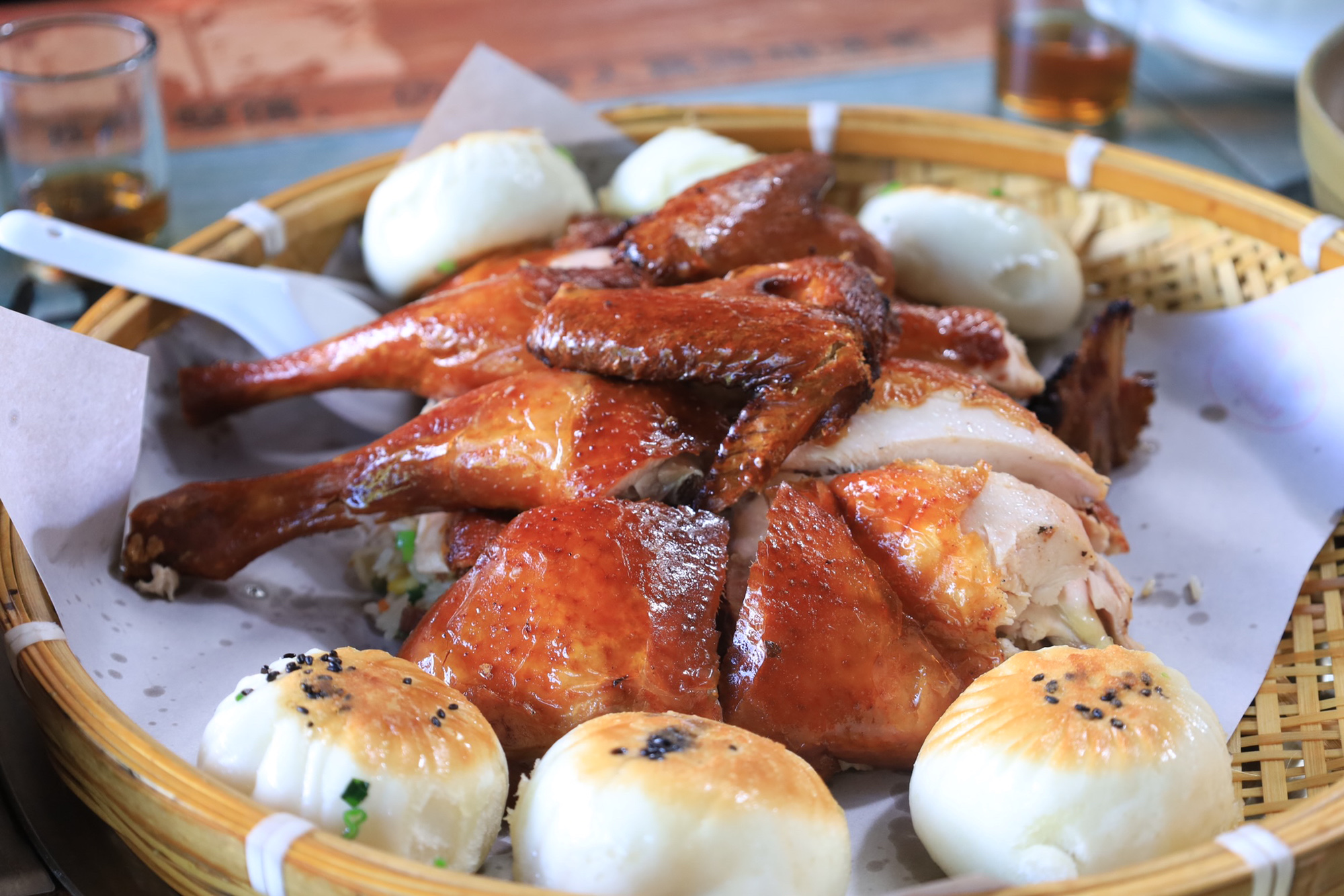 阳辉里·鸡包饭·顺德菜庭院餐厅·瓦缸烧鸡