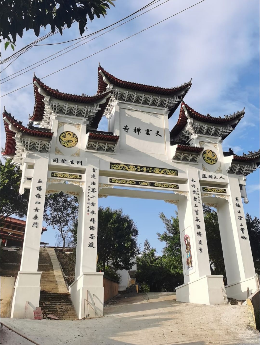 五华县佛教天云禅寺实景照片