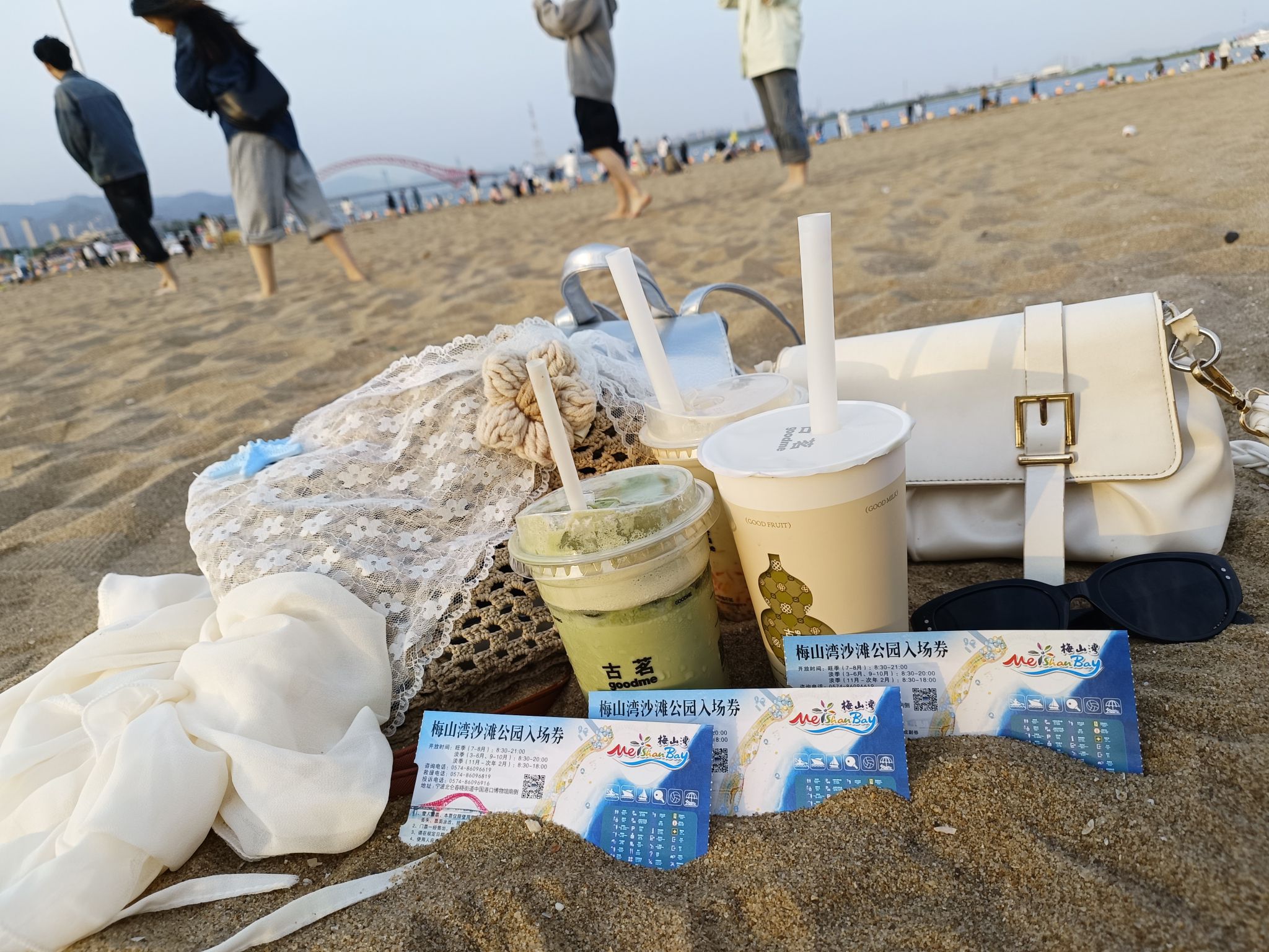 宁波滨海万人沙滩旅行图片 1