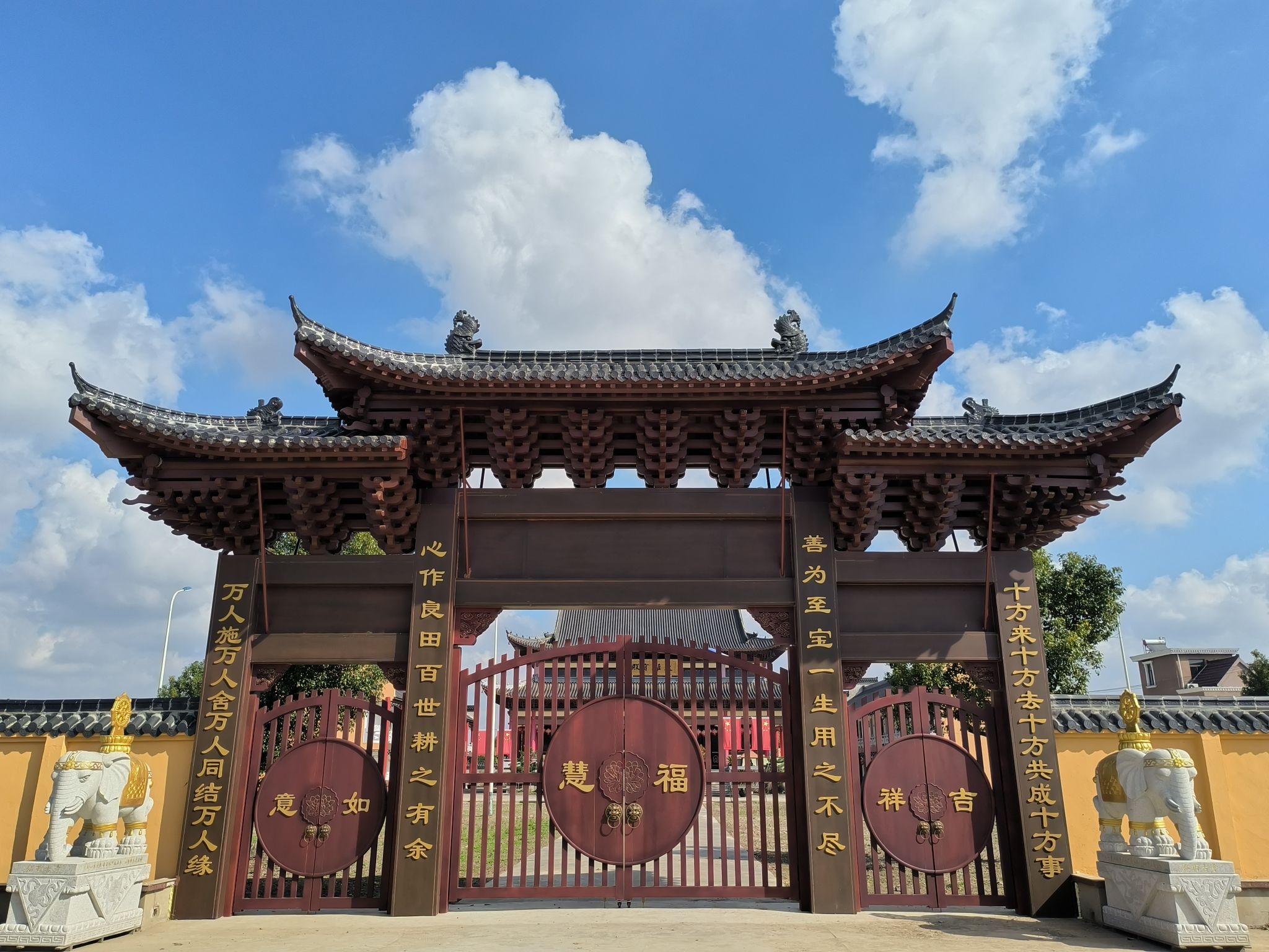 南通市通州区仙雨寺实景照片