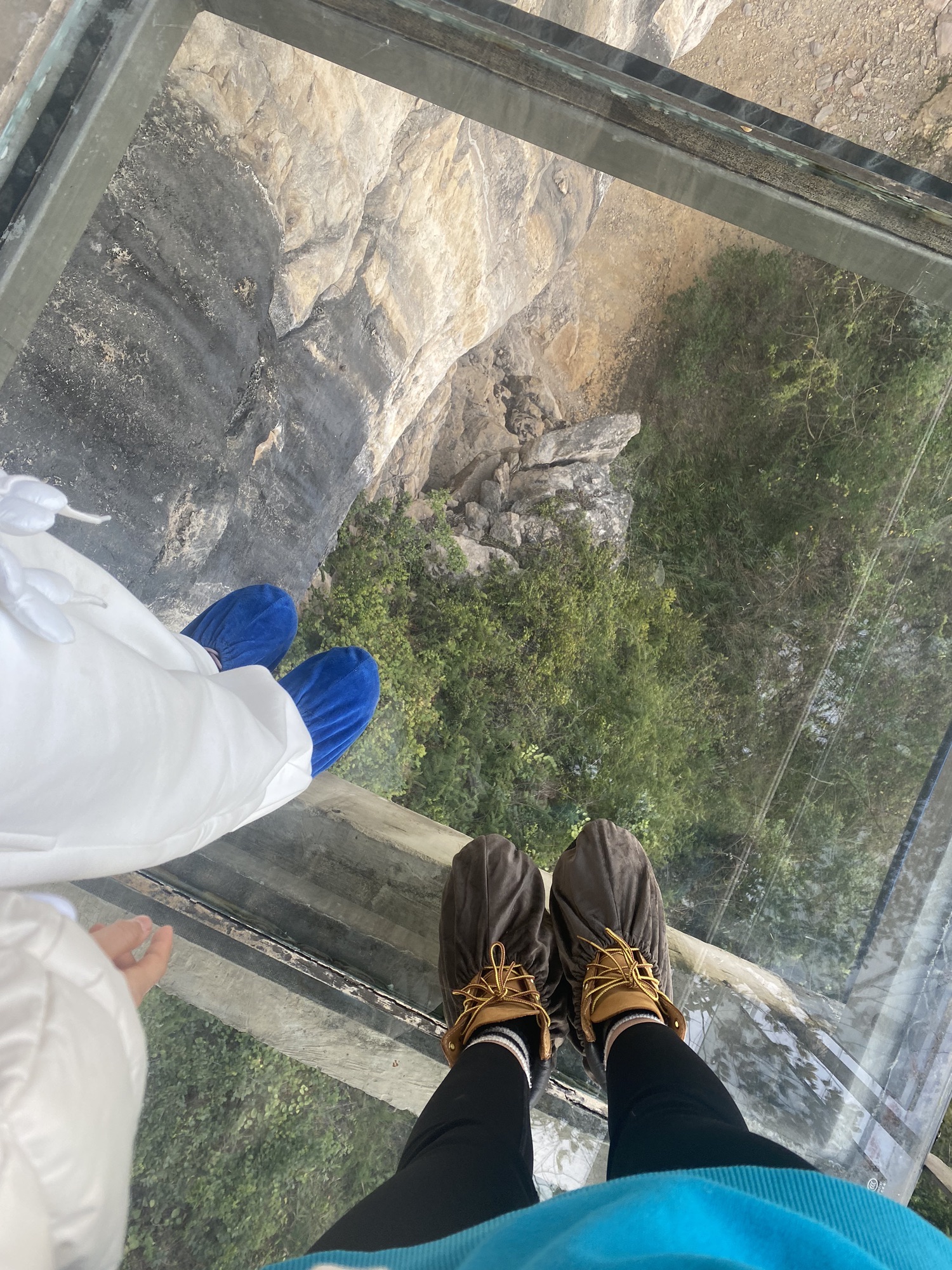 龙烈玻璃栈道景区旅行图片 2