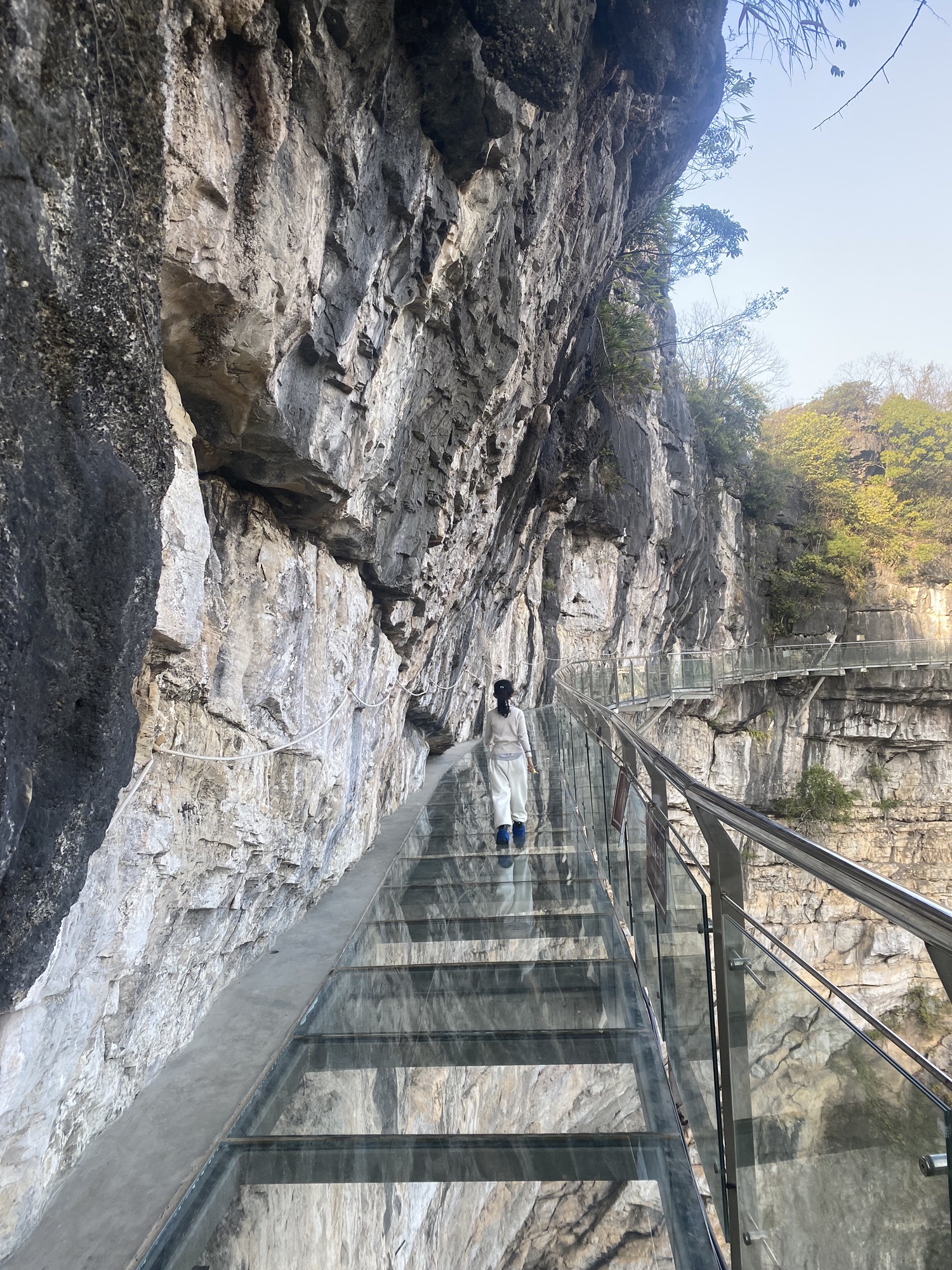 龙烈玻璃栈道景区旅行图片 3