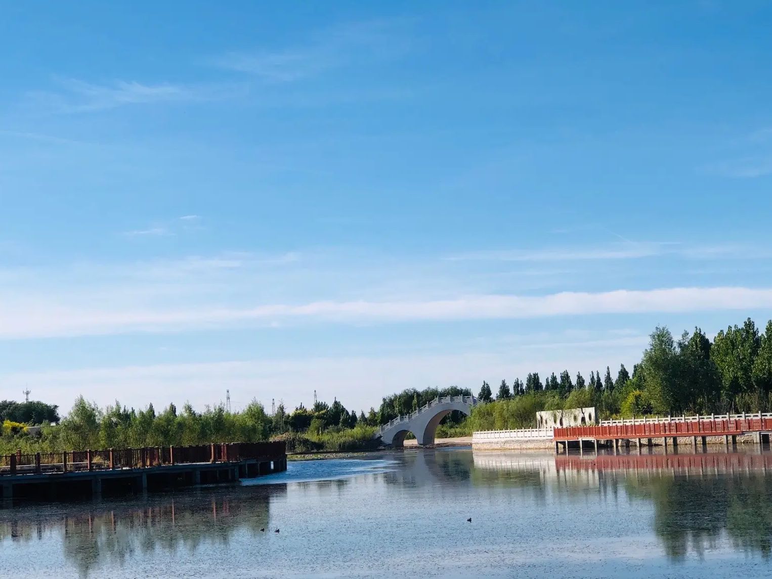 迎宾湖公园旅行图片 2
