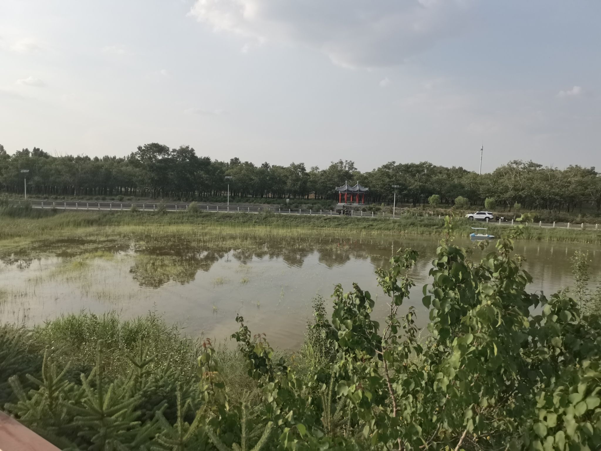 商都不冻河水利风景区水上公园旅行图片 3