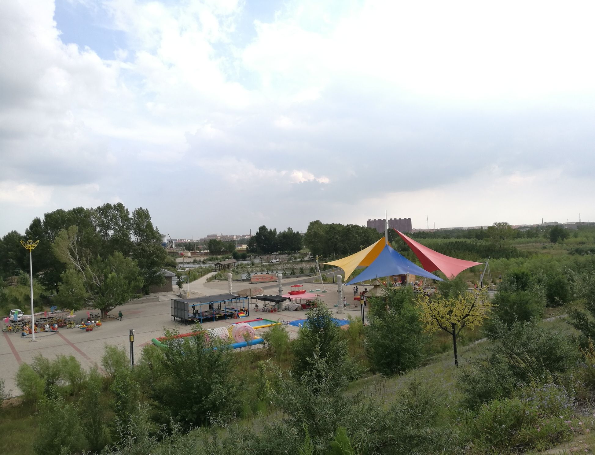 商都不冻河水利风景区水上公园旅行图片 3