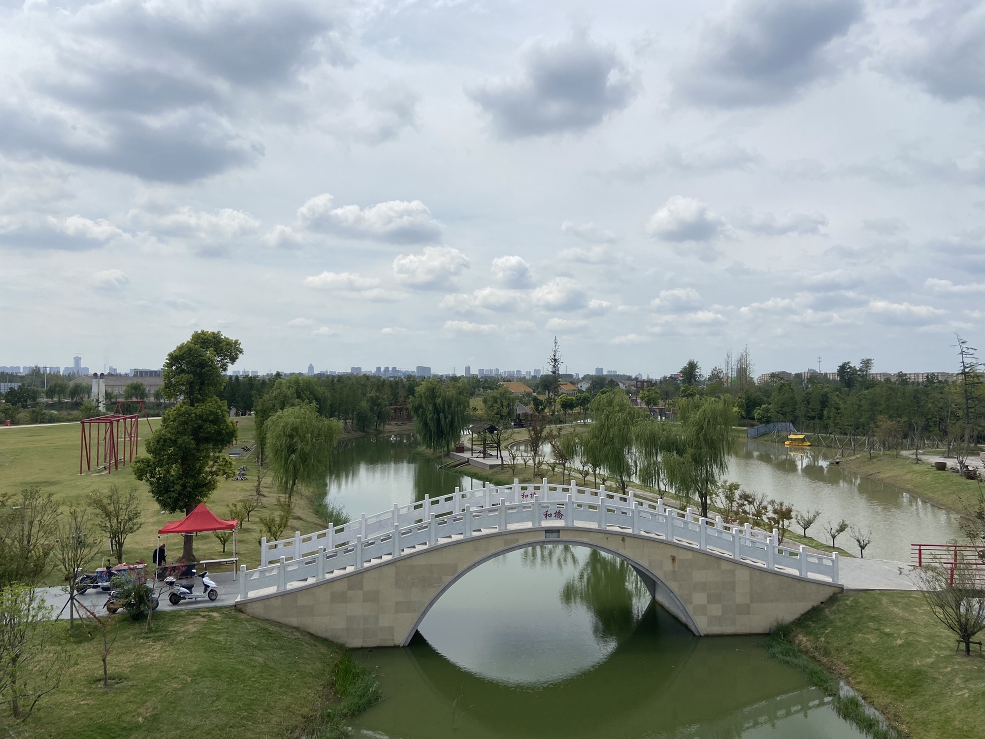 阜宁县十里风光带旅行图片 2