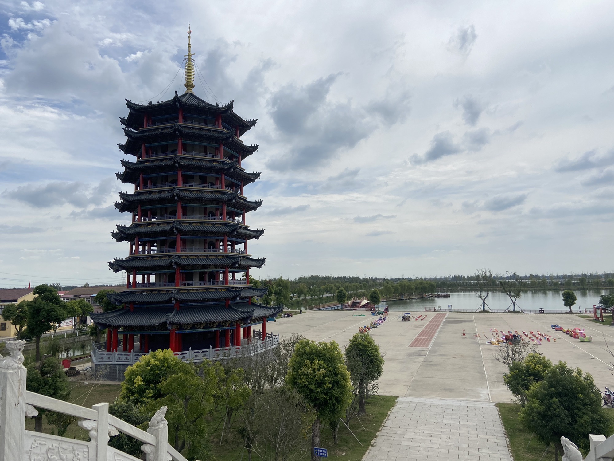 阜宁县十里风光带旅行图片 1
