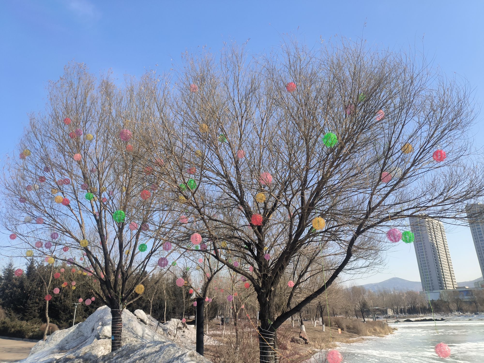 市政广场人工湖