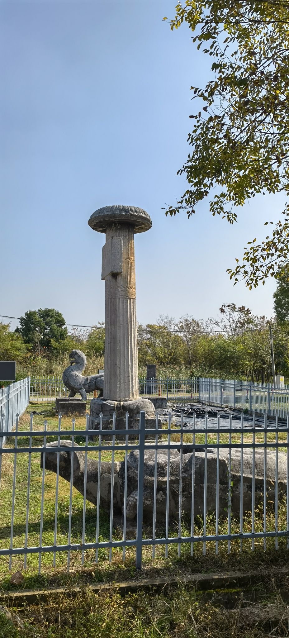梁武帝萧衍修陵石刻旅行图片 2