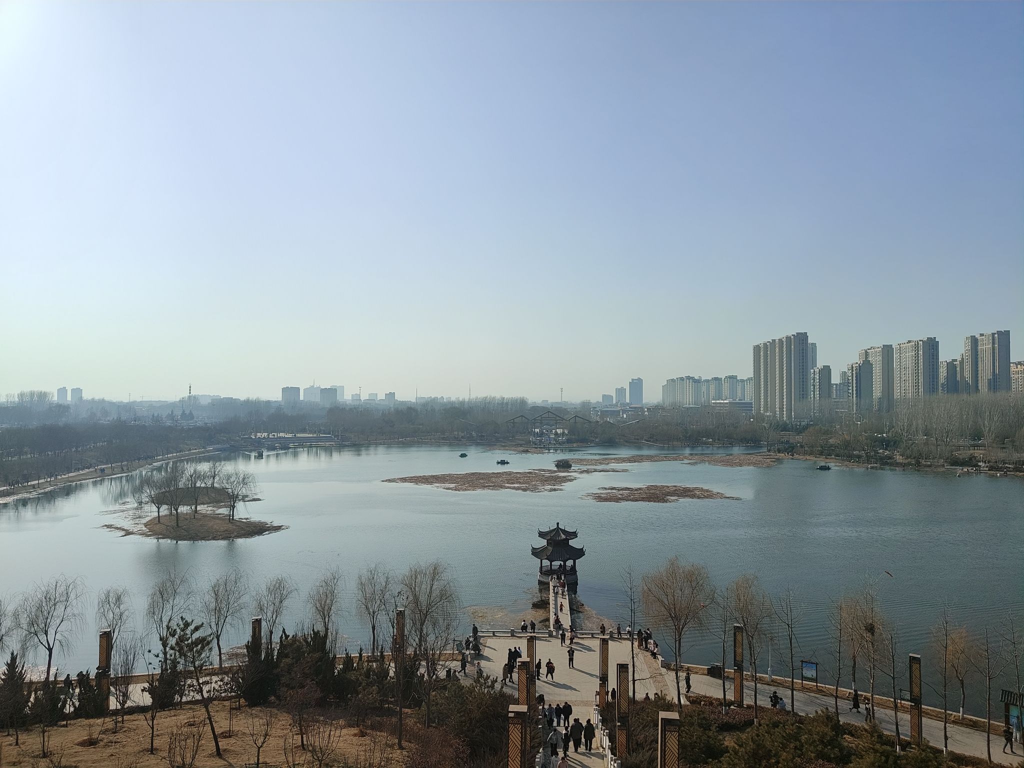磁县滏阳河如意湖生态湿地公园