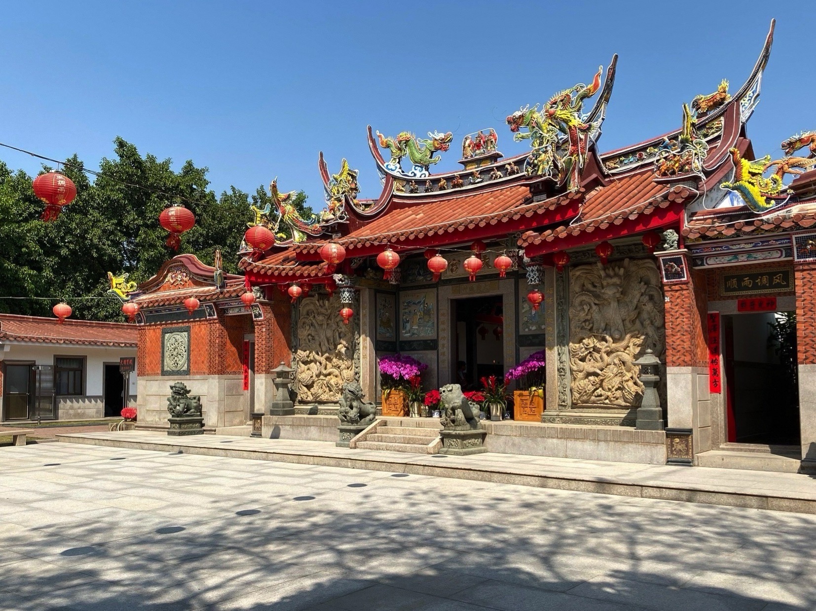 哪吒三太子古庙旅行图片 2