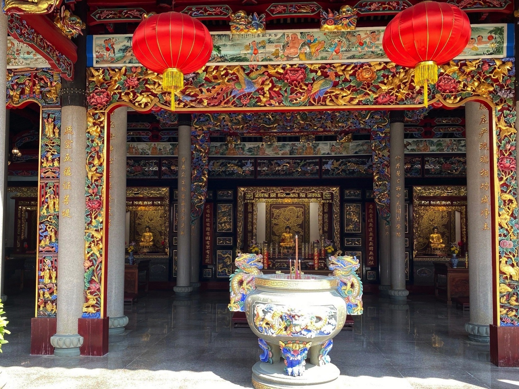 哪吒三太子古庙旅行图片 3