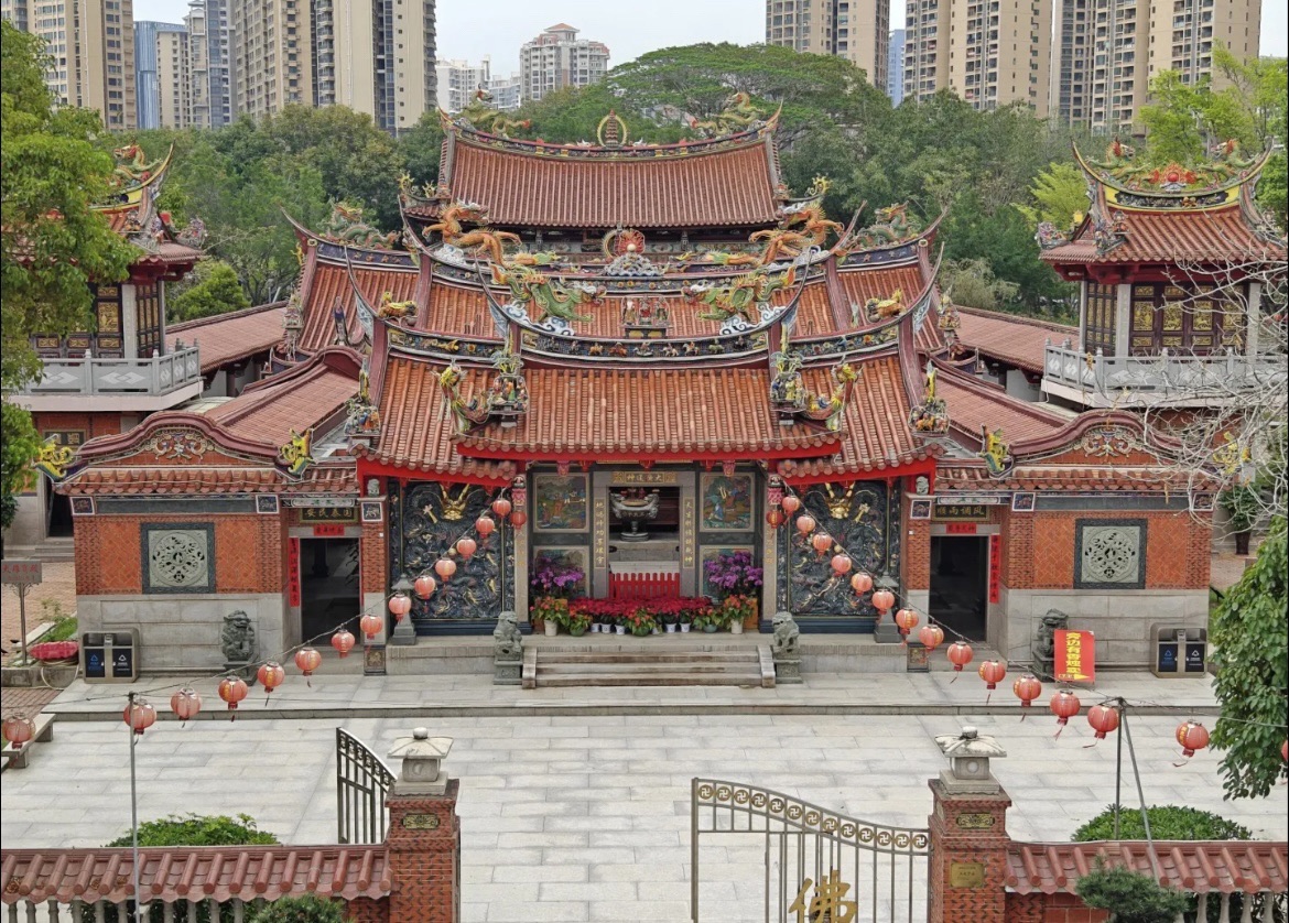 哪吒三太子古庙旅行图片 1
