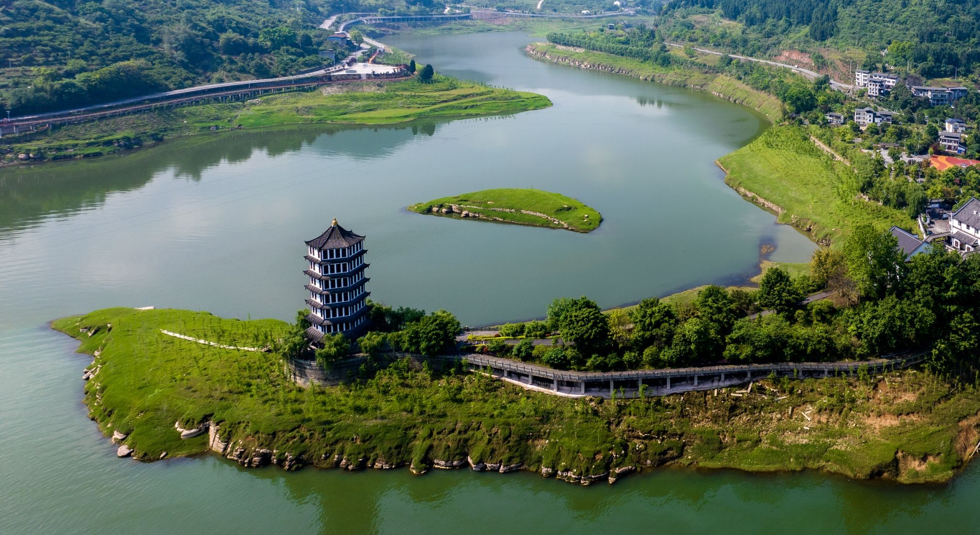 七彩熊家沟风景区旅行图片 1