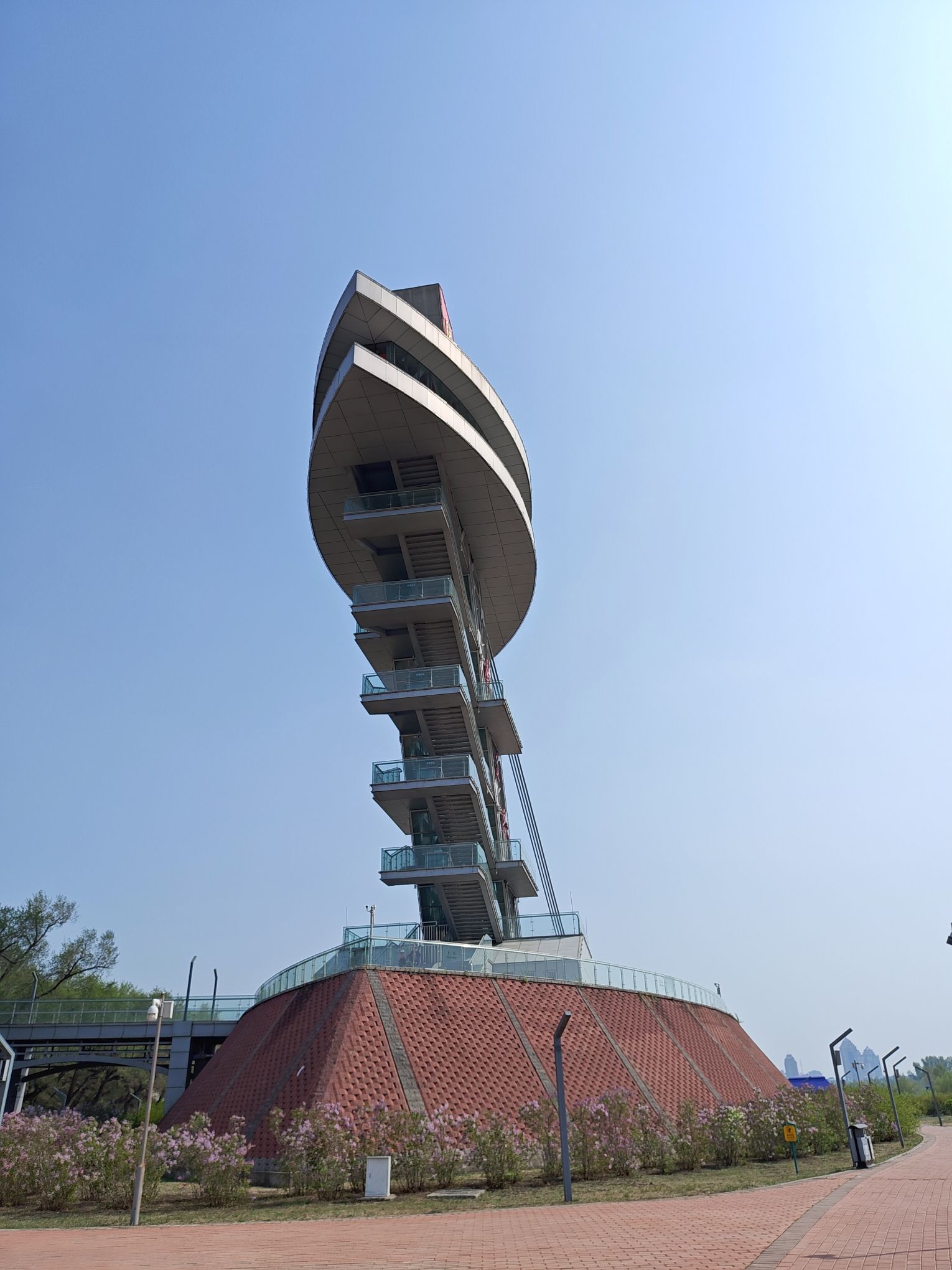 滨州铁路公园观光塔旅行图片 3