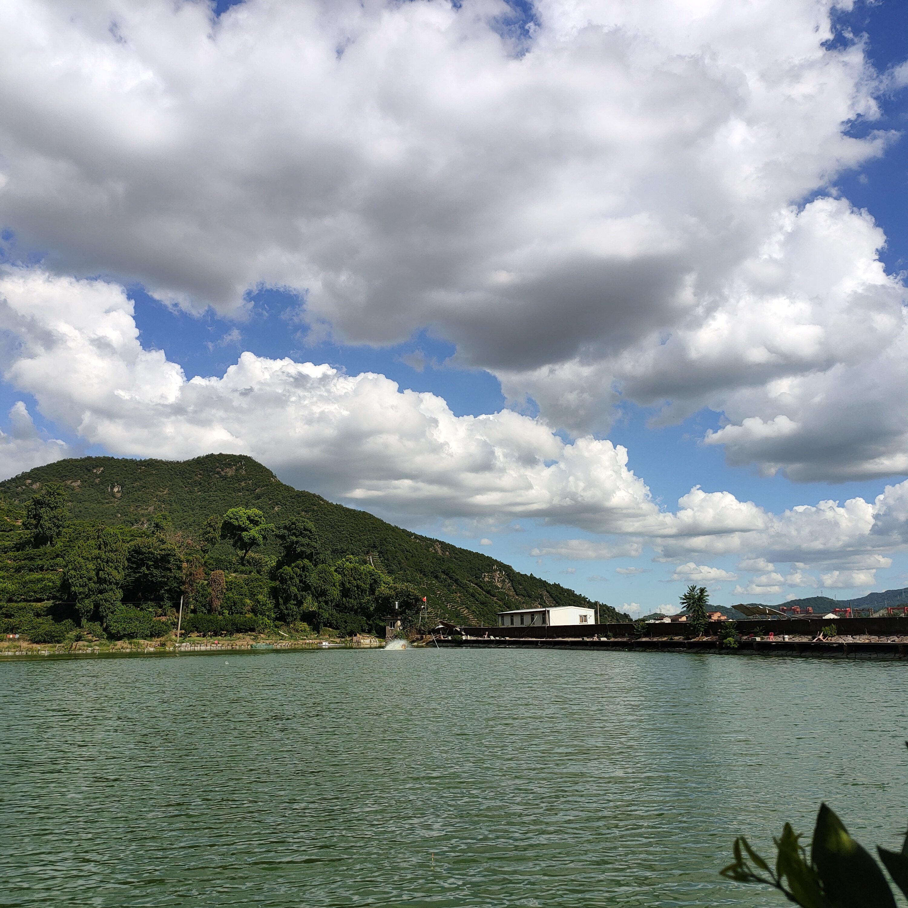 环山钓鱼