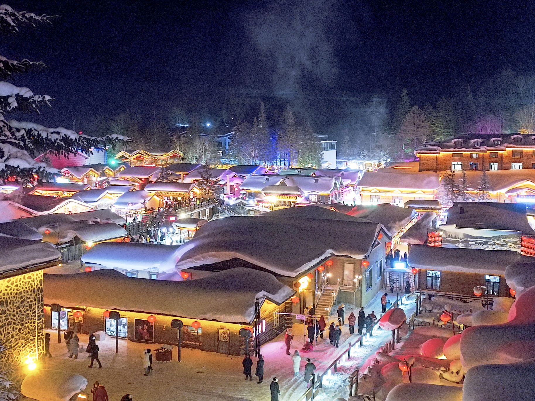雾凇十里冰雪画廊旅行图片 3