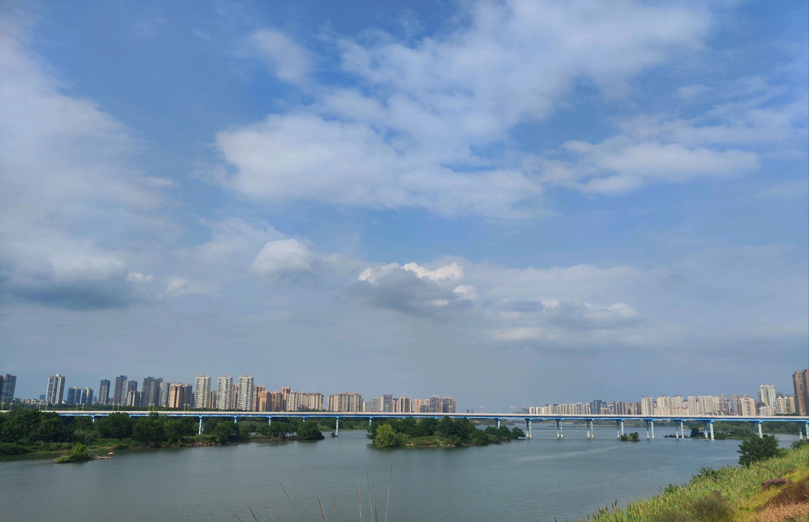 嘉陵江下中坝缤纷水岸湿地公园旅行图片 2