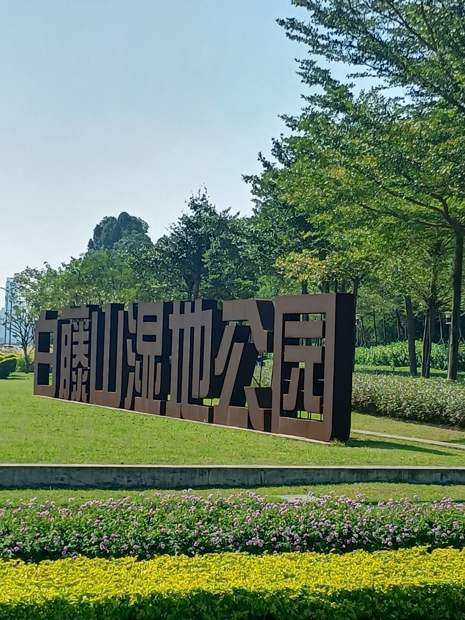 白藤山生态修复湿地公园旅行图片 1