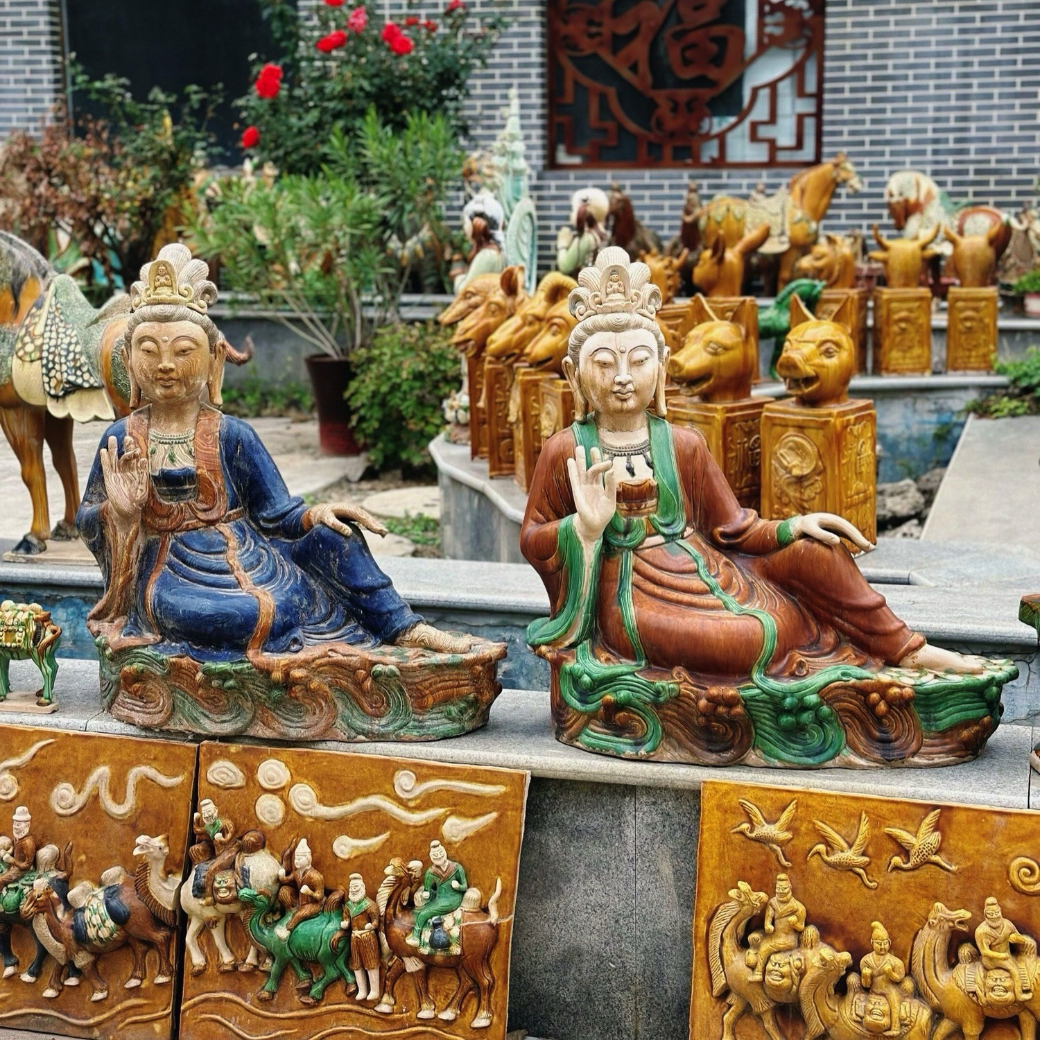 南石山三彩小镇旅行图片 1
