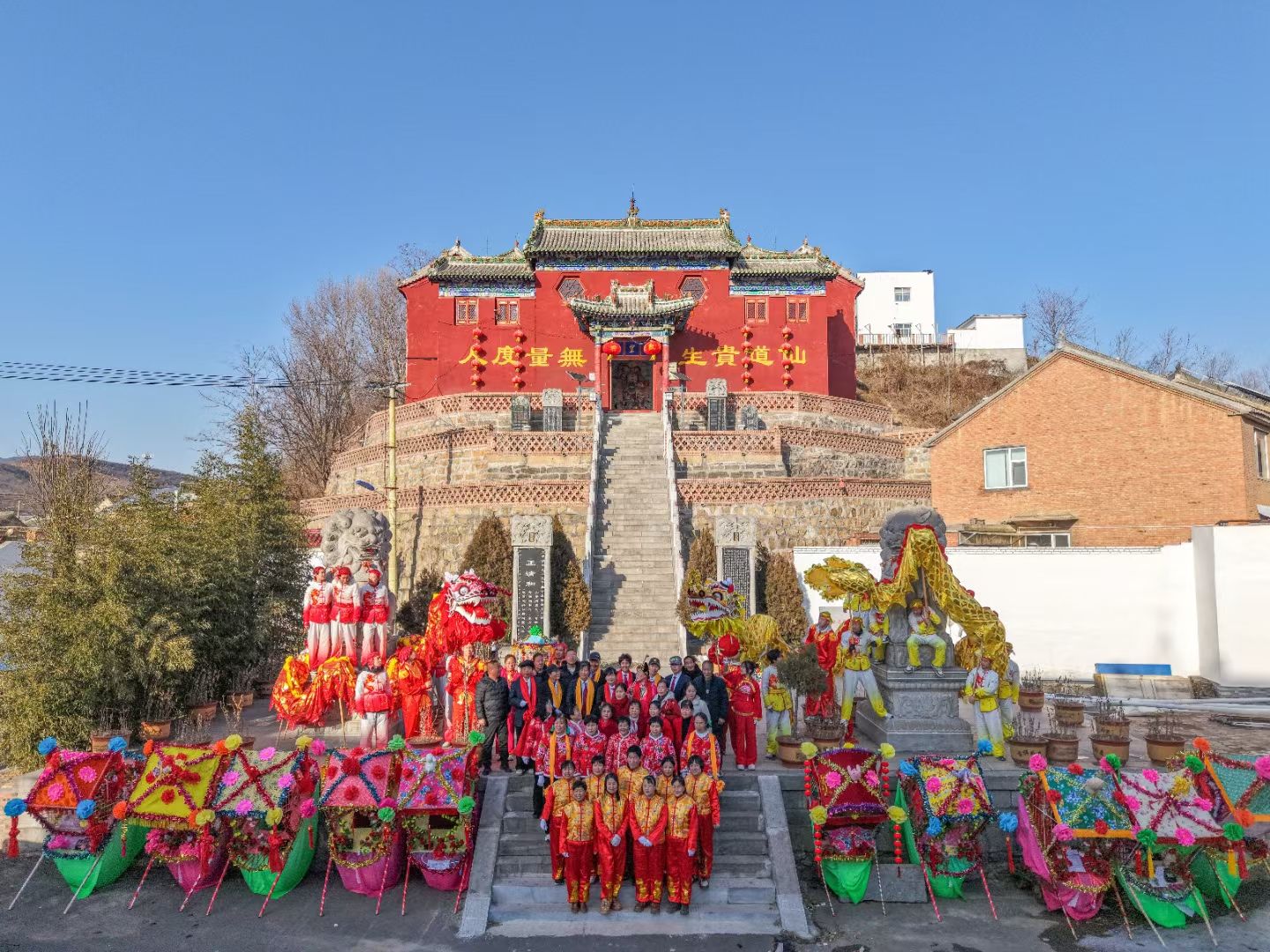 犁川玉皇庙实景照片