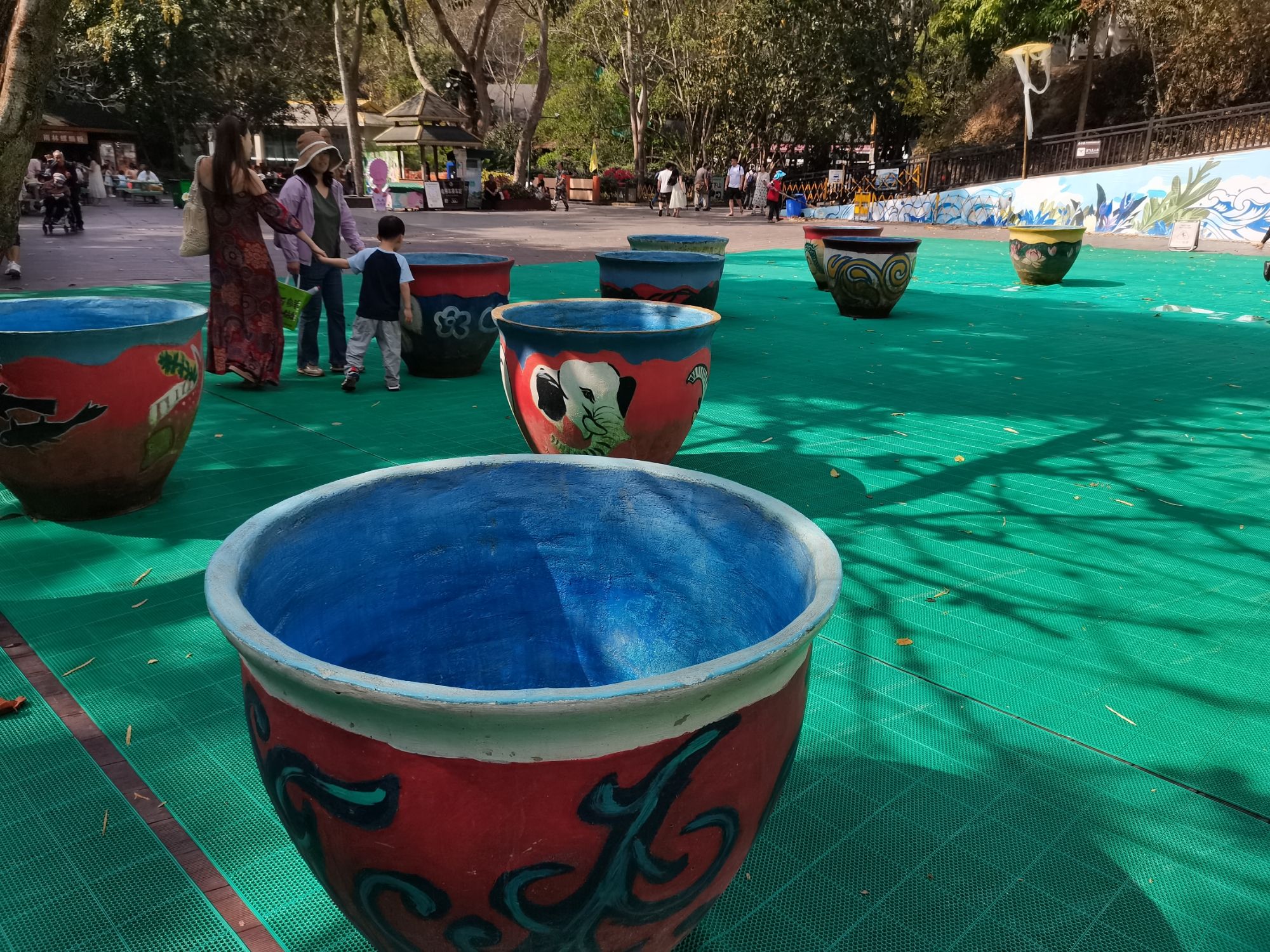 西双版纳原始森林公园-泼水广场