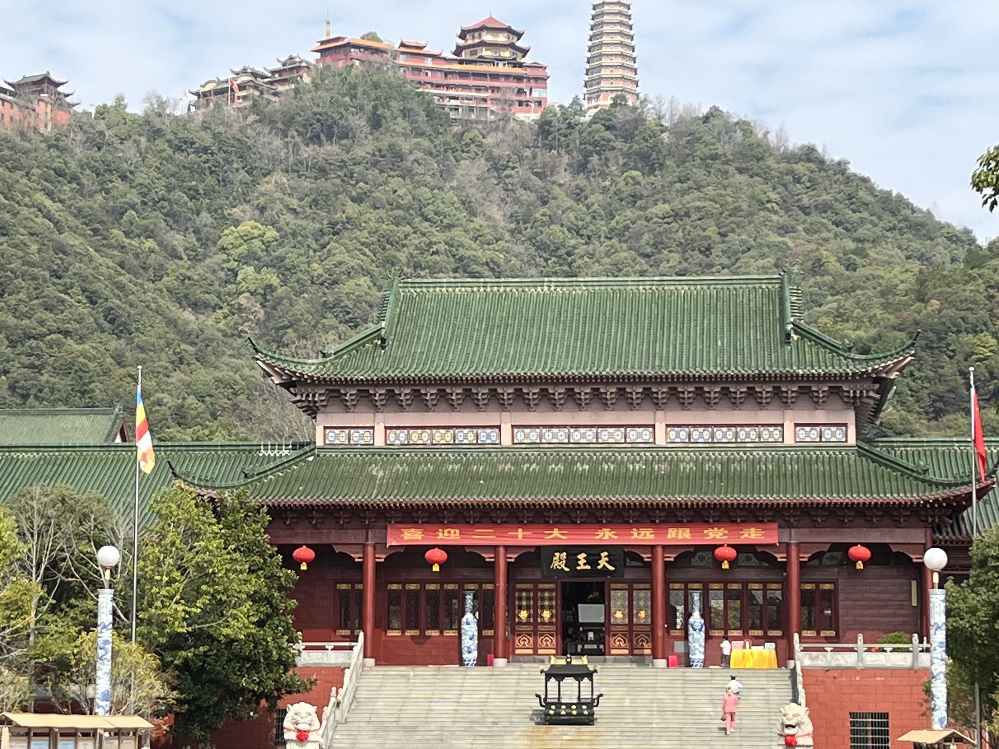 大金山寺景区实景照片
