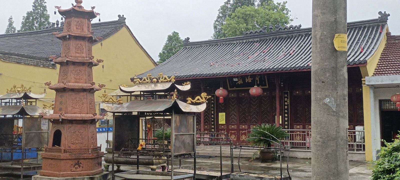 桐乡市中塔庙实景照片