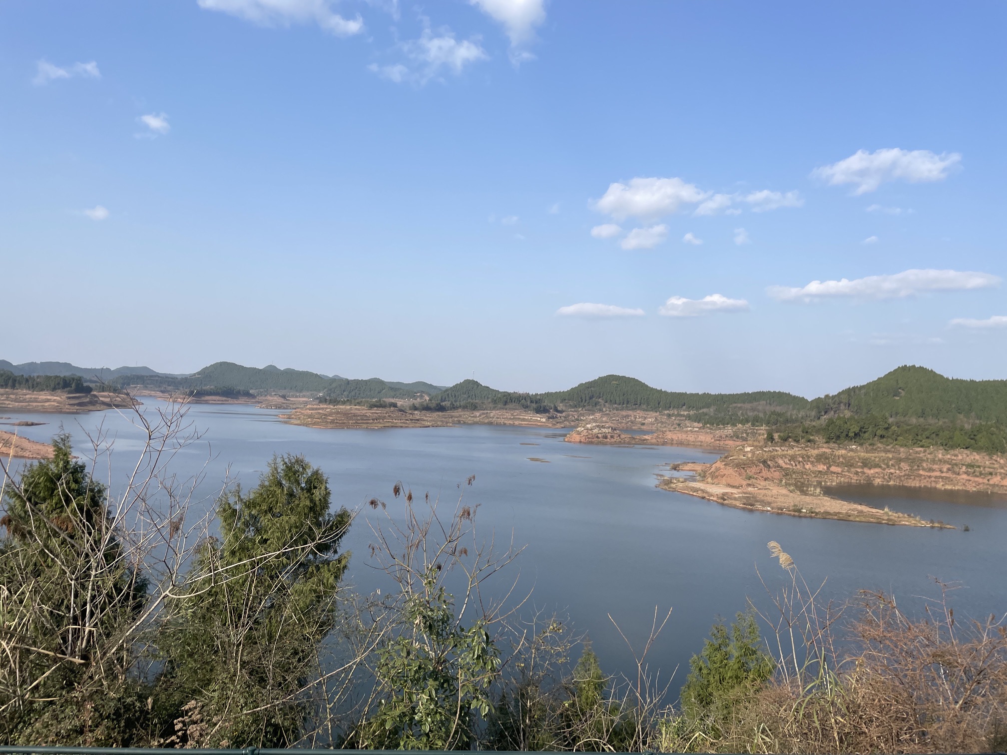 四川省蓬溪县白鹤林水库旅行图片 3