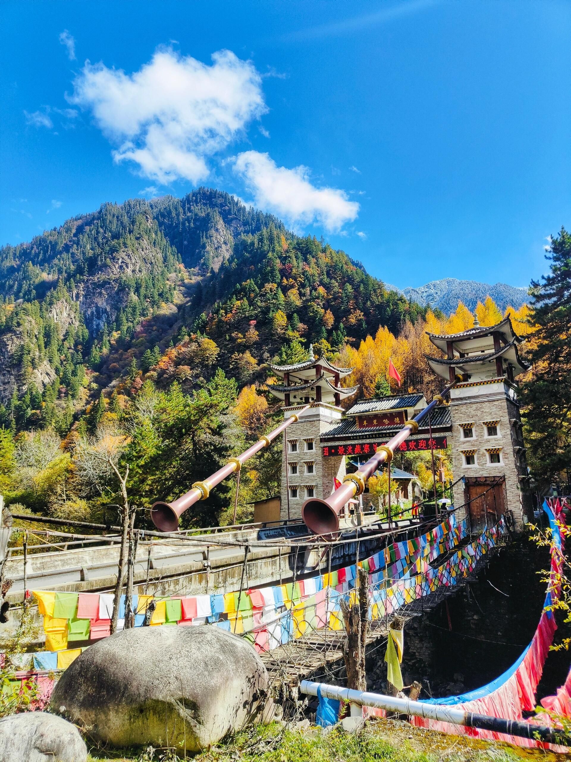 奶子沟彩林公园景区-羊茸哈德旅行图片 1